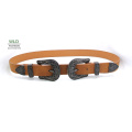 Duas fivelas nova moda da Western Lady Belt Ky6006